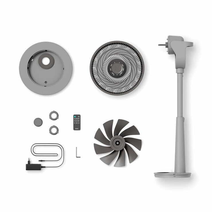 Duux DXCF220UK Whisper Fan 3 in Grey