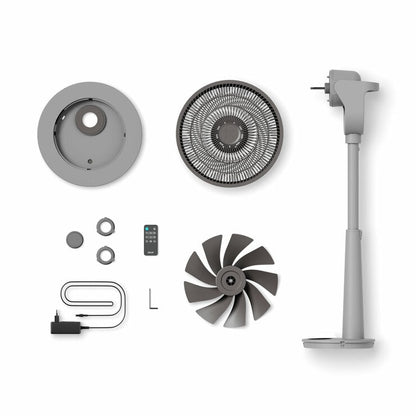 Duux DXCF220UK Whisper Fan 3 in Grey