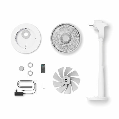 Duux DXCF221UK Whisper Fan 3 in White