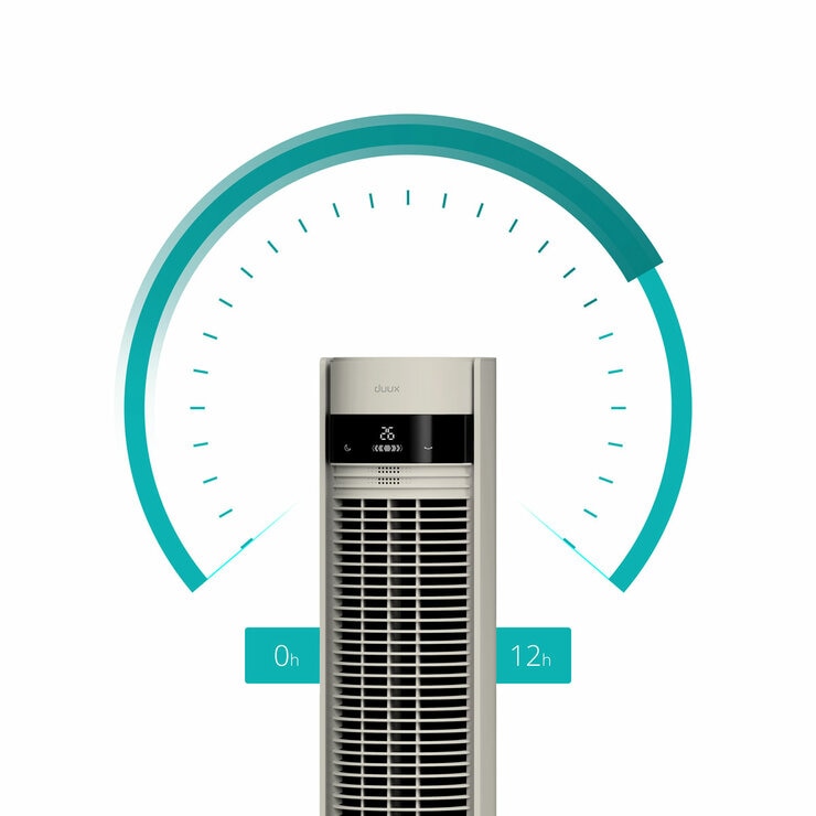 Duux Elevate Tower Fan in Stone, DXTF01UK