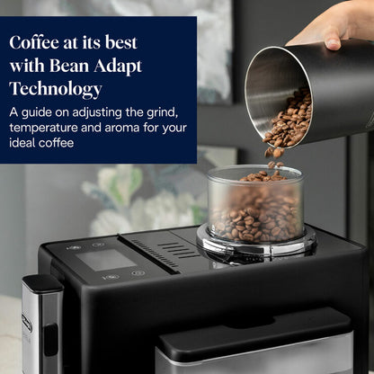 De'Longhi EXAM450.55.B Rivelia Bean-to-Cup Coffee Machine in Black