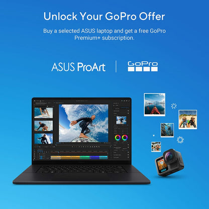 ASUS ProArt 16 Inch Laptop, OLED Screen, AMD Ryzen AI 9, 32GB 2TB, NVIDIA 5070Ti