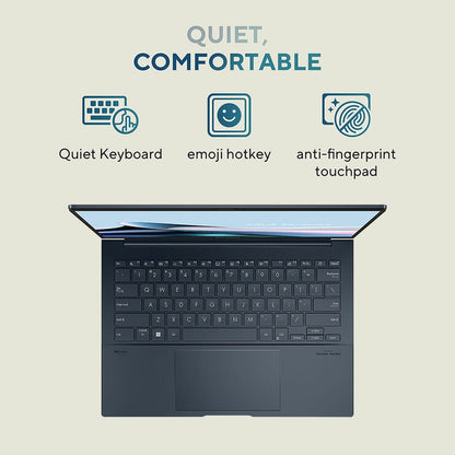 ASUS Zenbook 14 Inch OLED Laptop, Intel Core Ultra 5, 16GB RAM, 512GB SSD