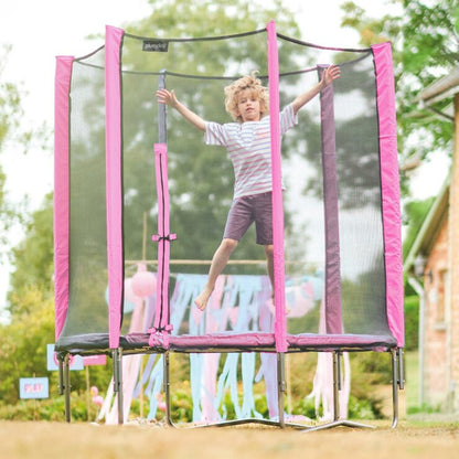 Plum 6ft Springsafe Trampoline in Pink