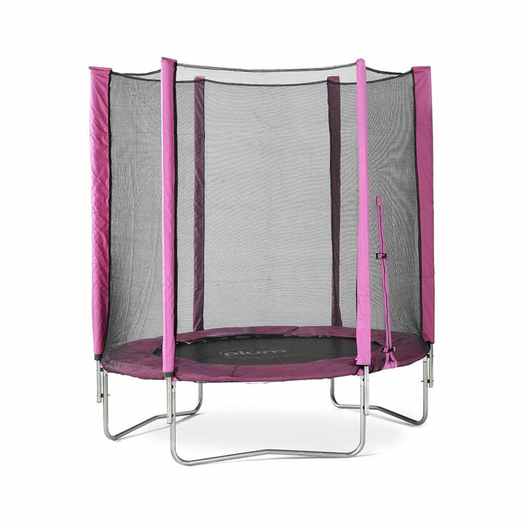 Plum 6ft Springsafe Trampoline in Pink
