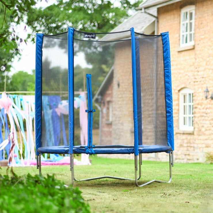 Plum 6ft Springsafe Trampoline in Blue