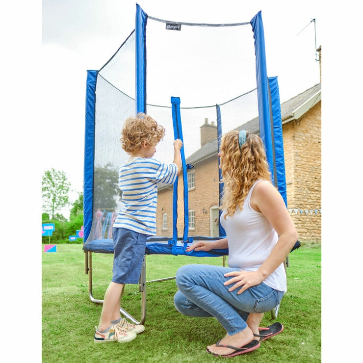 Plum 6ft Springsafe Trampoline in Blue