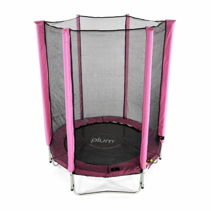Plum 4ft Springsafe Trampoline in Pink