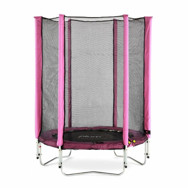 Plum 4ft Springsafe Trampoline in Pink