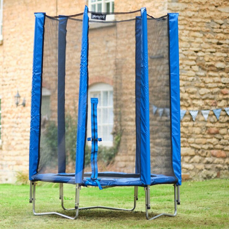 Plum 4ft Springsafe Trampoline in Blue