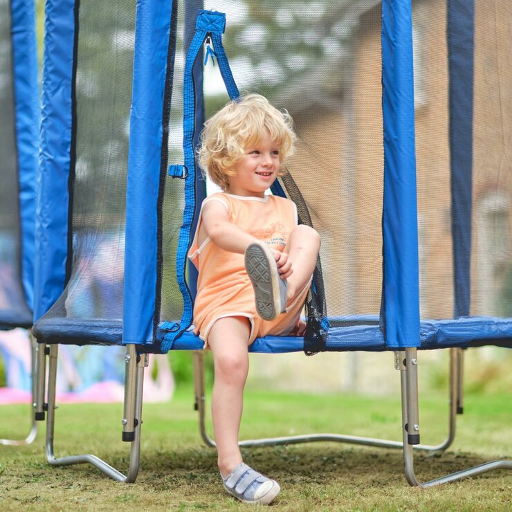 Plum 4ft Springsafe Trampoline in Blue