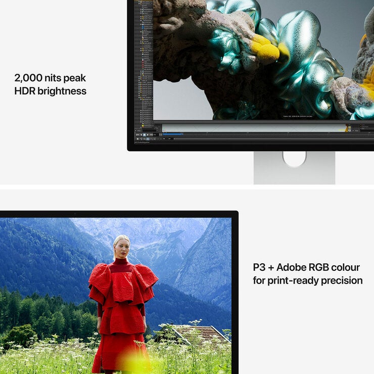 Apple Studio Display XDR 27 Inch Retina 5K Monitor Nano-texture Glass (No Stand)