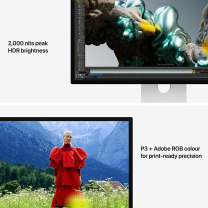 Apple Studio Display XDR 27 Inch Retina 5K Monitor Standard Glass with Stand