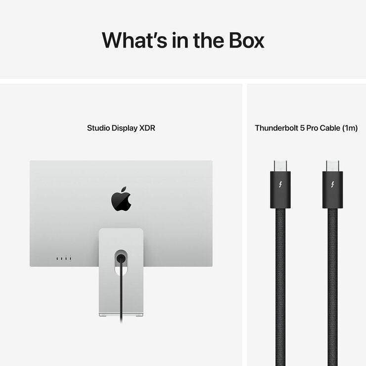 Apple Studio Display XDR 27 Inch Retina 5K Monitor Standard Glass with Stand