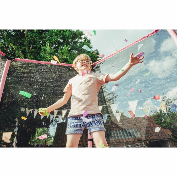 Plum Shapes 7ft Springsafe Trampoline in Pink