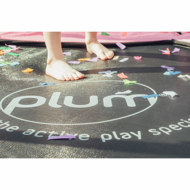 Plum Shapes 7ft Springsafe Trampoline in Pink
