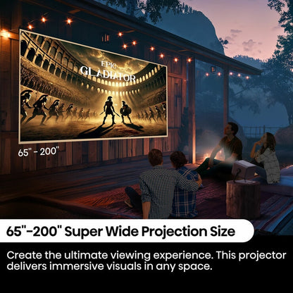 Hisense Smart Mini Projector, M2TUK PRO