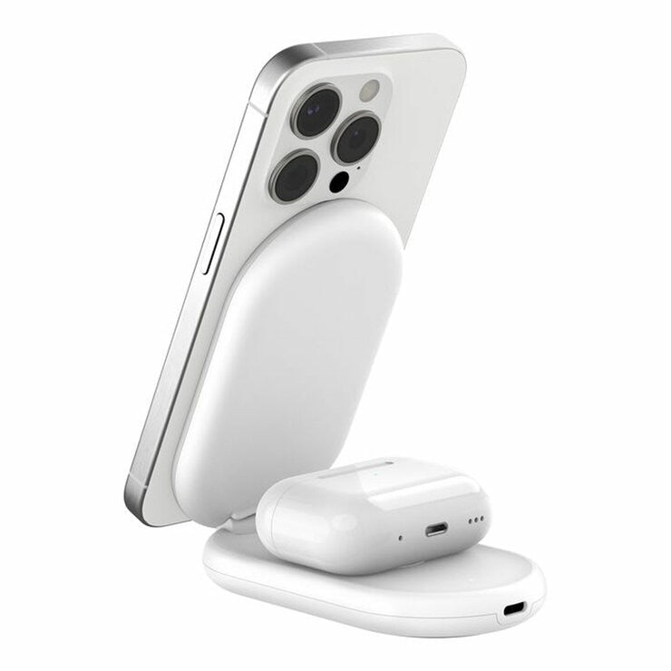 Belkin 2-in-1 Magnetic Foldable Wireless Charger with Qi2 15W