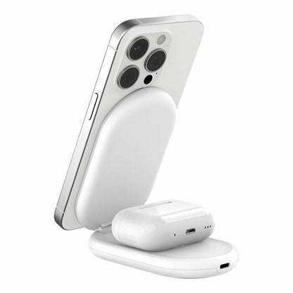 Belkin 2-in-1 Magnetic Foldable Wireless Charger with Qi2 15W