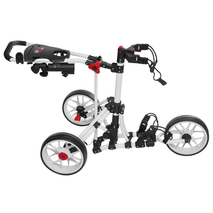 Eze Glide Smart Fold 3-Wheel Golf Trolley In White