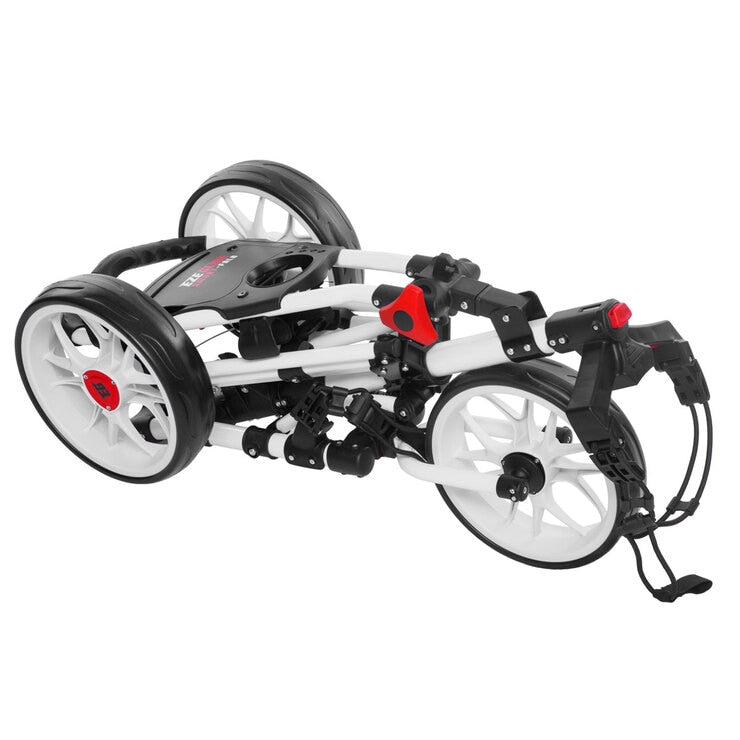 Eze Glide Smart Fold 3-Wheel Golf Trolley In White