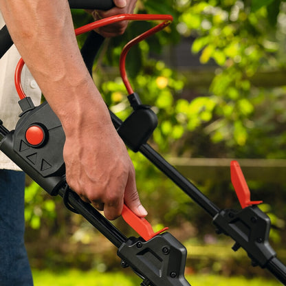 Bosch Rotak 36V 43cm Hand-Propelled Cordless Lawnmower with 2x Battery & Charger