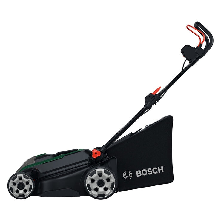 Bosch Rotak 36V 43cm Hand-Propelled Cordless Lawnmower with 2x Battery & Charger