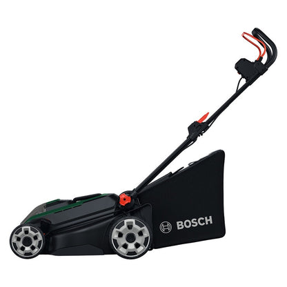 Bosch Rotak 36V 43cm Hand-Propelled Cordless Lawnmower with 2x Battery & Charger
