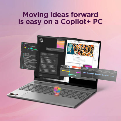 Lenovo IdeaPad 5 14 Inch 2-in-1 Copilot+ Laptop, AMD Ryzen 5 AI, 16GB, 512GB
