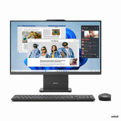 Lenovo IdeaCentre 27 Inch All-in-One Desktop, AMD Ryzen 7, 16GB, 512GB SSD