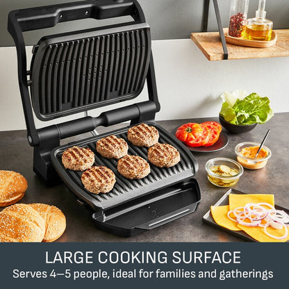 Tefal GC7178G1 OptiGrill Health Grill in Black