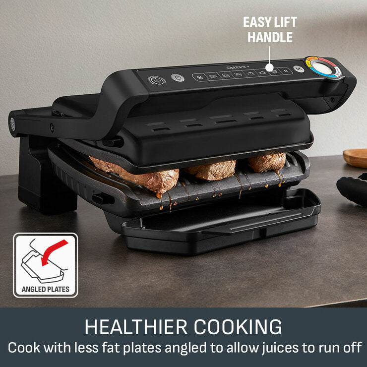 Tefal GC7178G1 OptiGrill Health Grill in Black