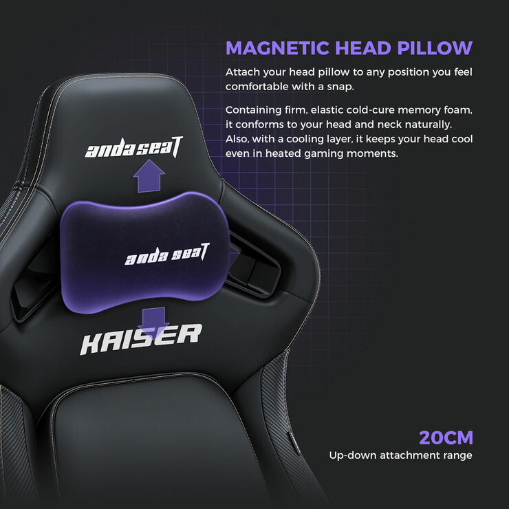 anda seaT Kaiser 4 Series Extra Large Gaming Chair, Black