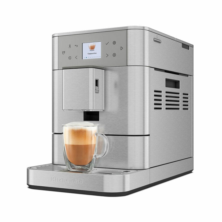 KitchenAid Fully Automatic KF6 Espresso Coffee Machine in Stainless Steel