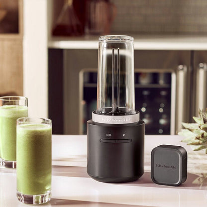 KitchenAid 5KSBR256BM Go Cordless Personal Blender With Battery in Black