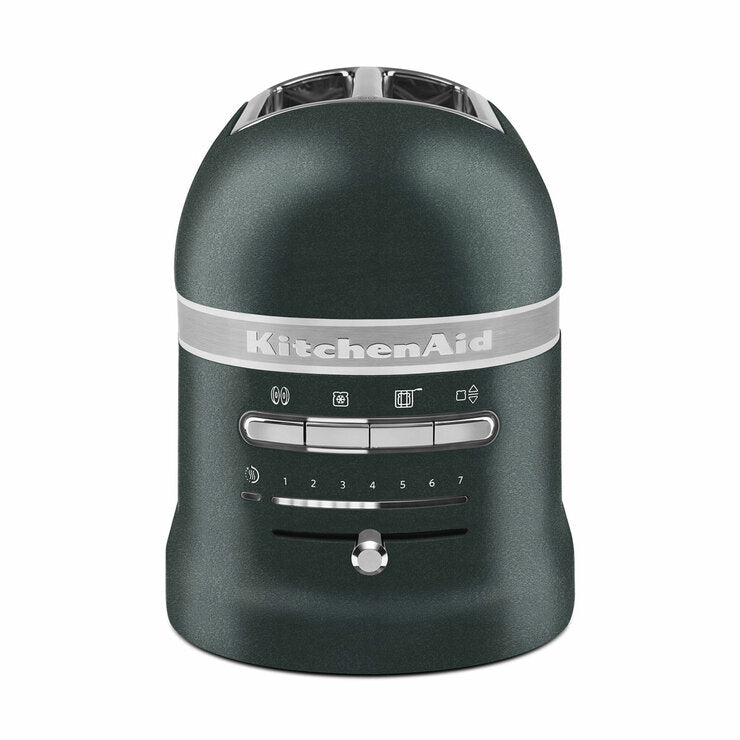 KitchenAid 5KMT2204BPP Artisan 2 Slot Toaster in Pebble Palm