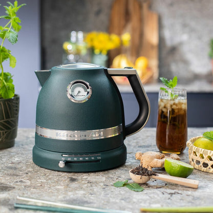 KitchenAid 5KEK1522BPP Artisan 1.5L Kettle in Pebble Palm