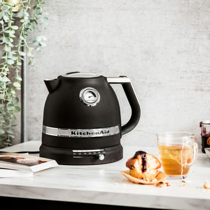 KitchenAid 5KEK1522BBK Artisan 1.5L Kettle in Cast Iron Black