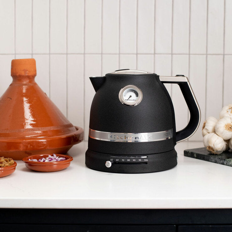 KitchenAid 5KEK1522BBK Artisan 1.5L Kettle in Cast Iron Black
