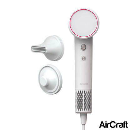 AirCraft Airmotion High Speed Ionic Hair Dryer With Heat Control in Snow White