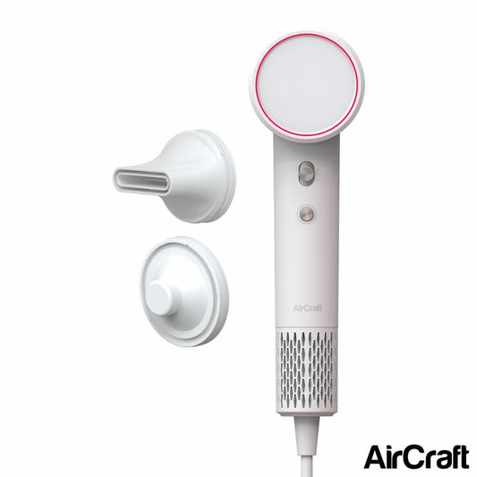 AirCraft Airmotion High Speed Ionic Hair Dryer With Heat Control in Snow White