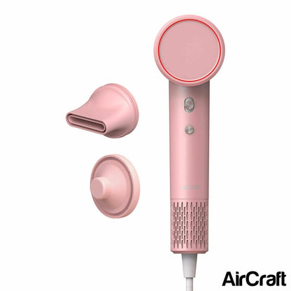AirCraft Airmotion High Speed Ionic Hair Dryer With Heat Control in Blossom Pink