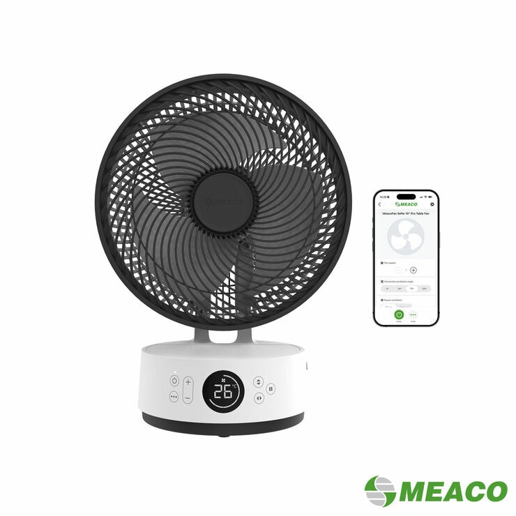 Meaco Sefte Pro Cordless 10 Inch Table Air Circulator