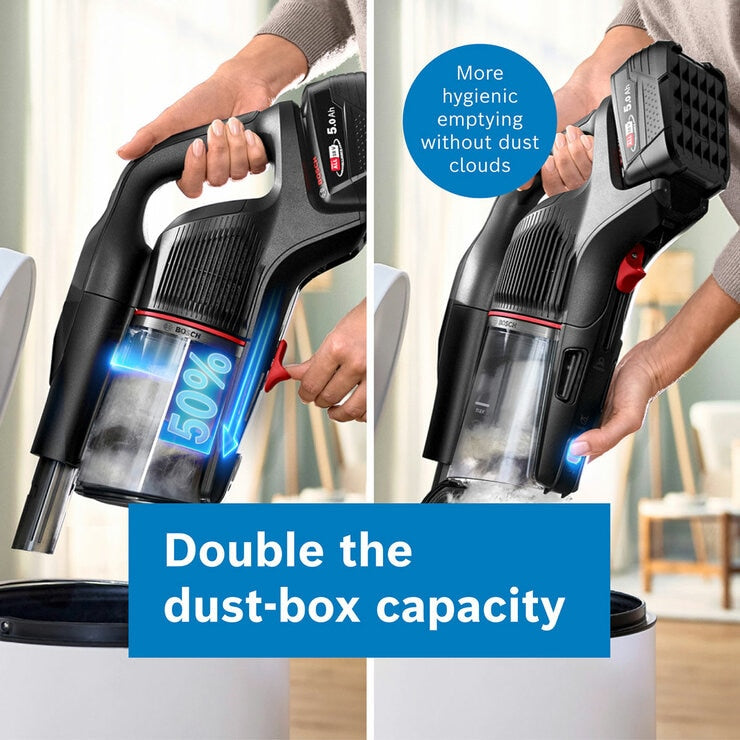 Bosch BCS1051GB Unlimited 10 ProPower Cordless Vacuum Cleaner in Black