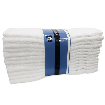 Grandeur 100% Cotton Hospitality Hand Towels, Pack of 12