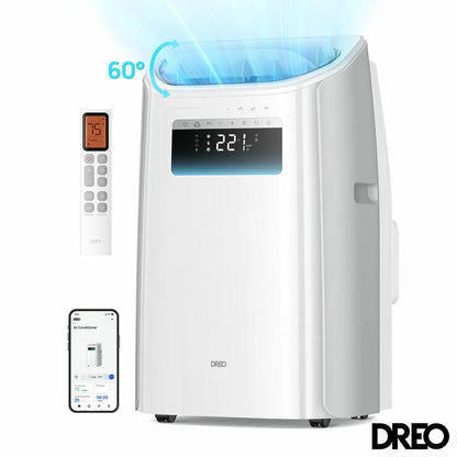 DREO DR-HAC011S Smart 3-in-1 Portable Air Conditioner in White