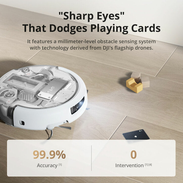 DJI Romo A Robot Vacuum & Mopping with Accessory Kit Bundle