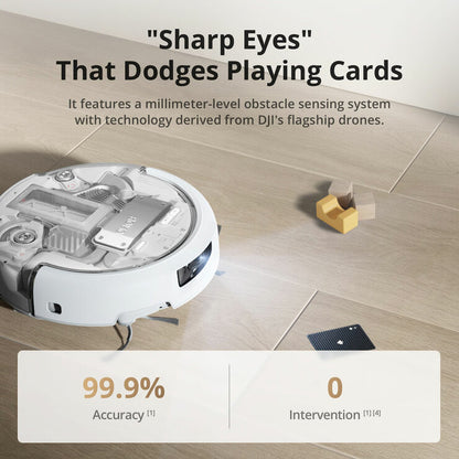 DJI Romo A Robot Vacuum & Mopping with Accessory Kit Bundle