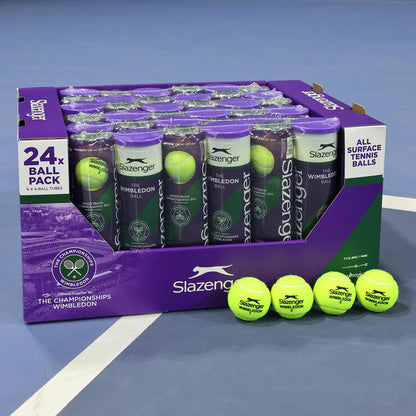 Slazenger Official Wimbledon Tennis Championship Ball - 24 Pack