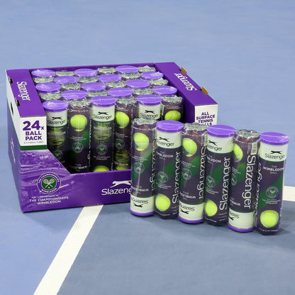 Slazenger Official Wimbledon Tennis Championship Ball - 24 Pack